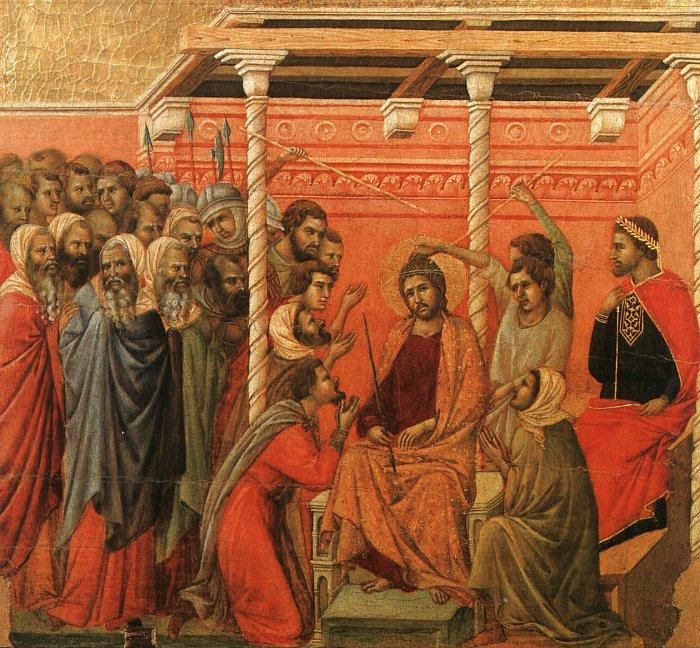Duccio di Buoninsegna Crown of Thorns oil painting picture